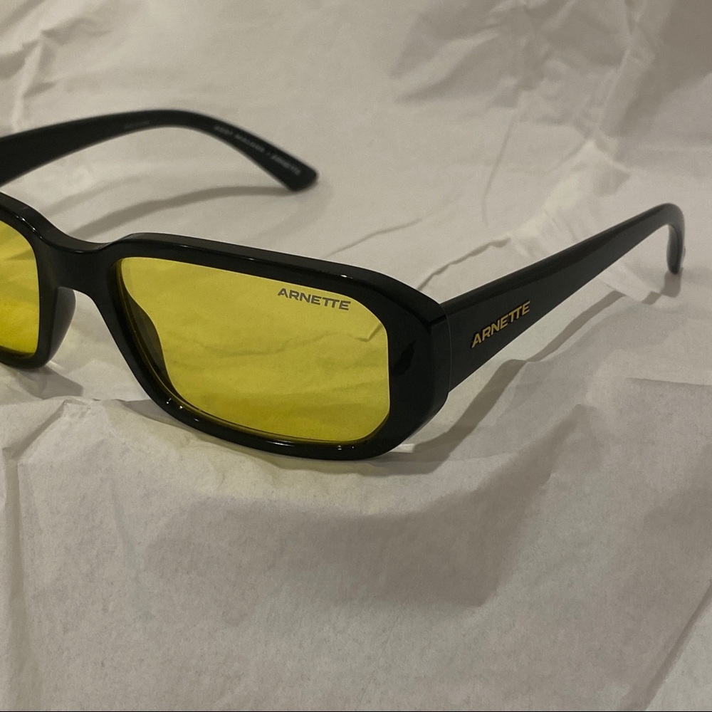 Arnette x Post Malone Yellow Sunglasses